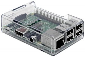 Raspberry Pi 3 Transparent Case from SB Components