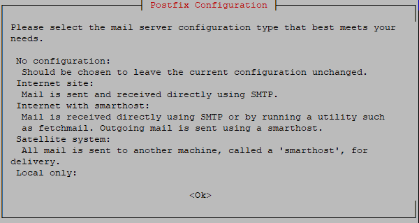 Postfix Configuration